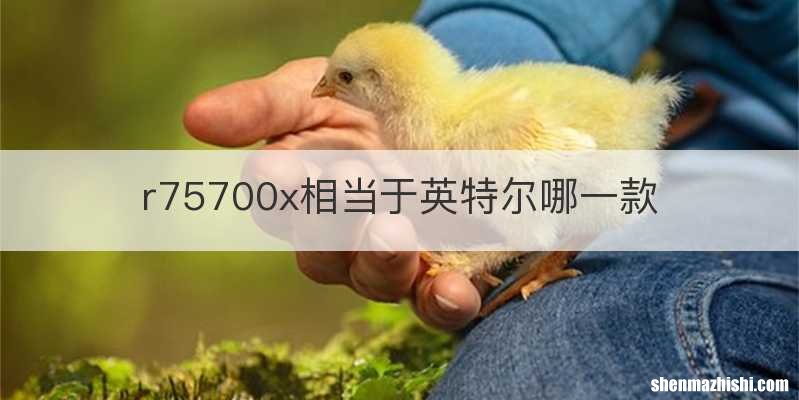 r75700x相当于英特尔哪一款