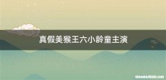 真假美猴王六小龄童主演