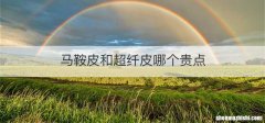 马鞍皮和超纤皮哪个贵点
