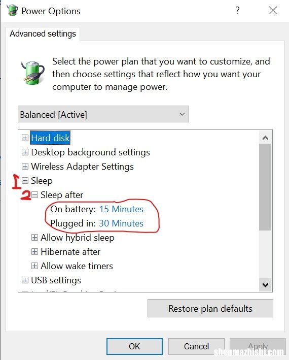 笔记本电脑无法进入睡眠，修复按电源键不休眠