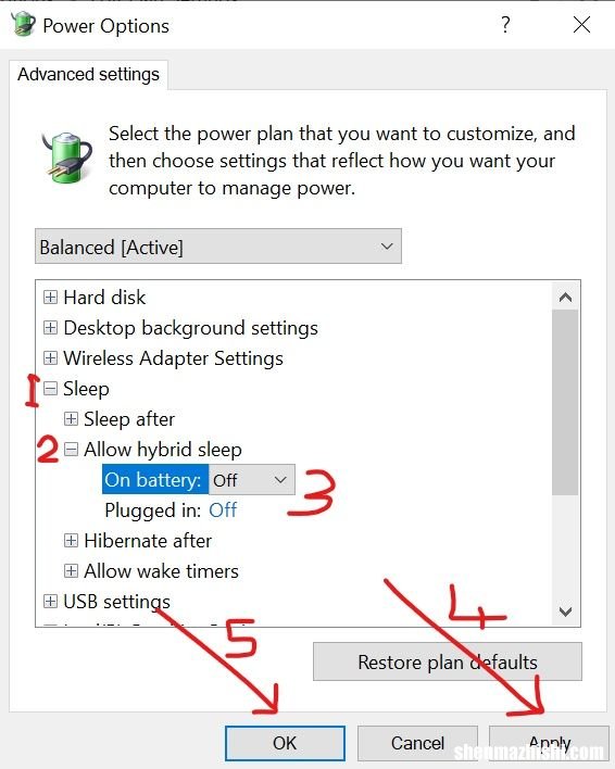 笔记本电脑无法进入睡眠，修复按电源键不休眠