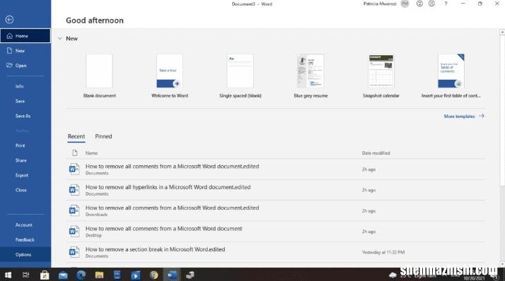 如何在Microsoft Word中显示或隐藏段落标记