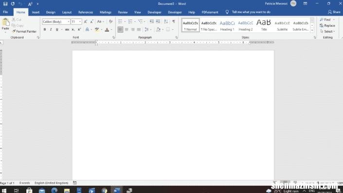 如何在Microsoft Word中显示或隐藏段落标记