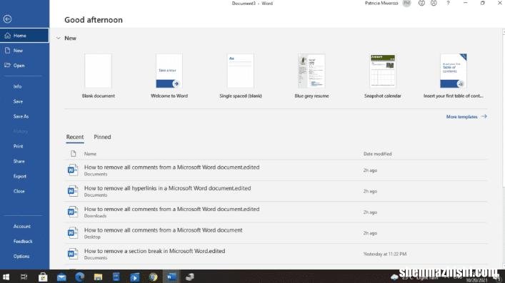如何在Microsoft Word中显示或隐藏段落标记