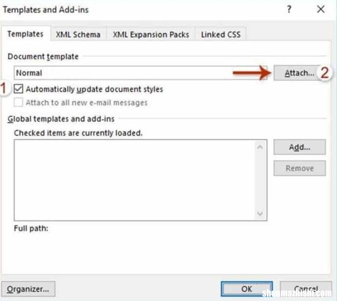 如何将模板应用到现有的Microsoft Word文档