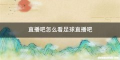 直播吧怎么看足球直播吧