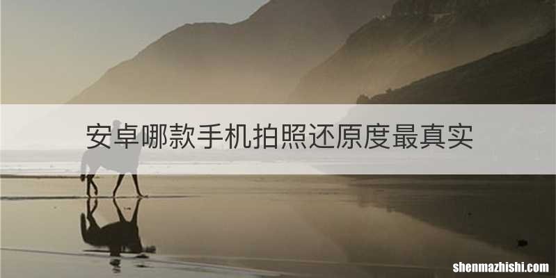 安卓哪款手机拍照还原度最真实