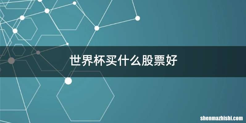 世界杯买什么股票好