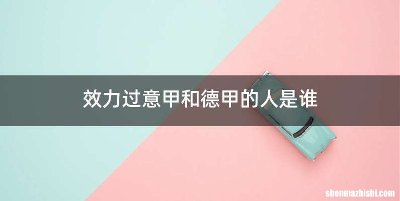 效力过意甲和德甲的人是谁