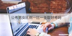 公考男女比例一比一录取好考吗