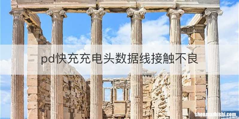 pd快充充电头数据线接触不良