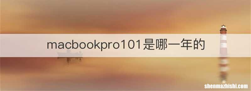 macbookpro101是哪一年的