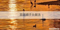 宫廷狮子头做法