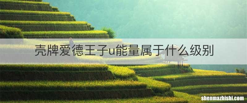 壳牌爱德王子u能量属于什么级别