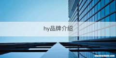 hy品牌介绍