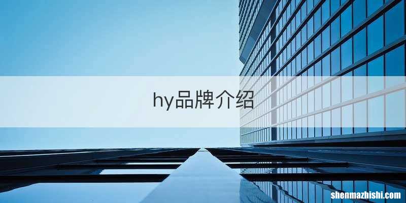 hy品牌介绍