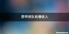西甲球队转播收入