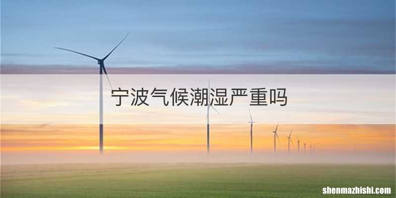 宁波气候潮湿严重吗