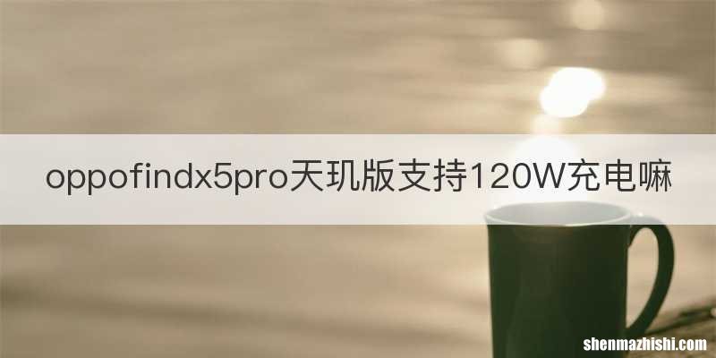 oppofindx5pro天玑版支持120W充电嘛