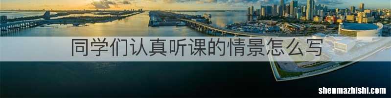 同学们认真听课的情景怎么写