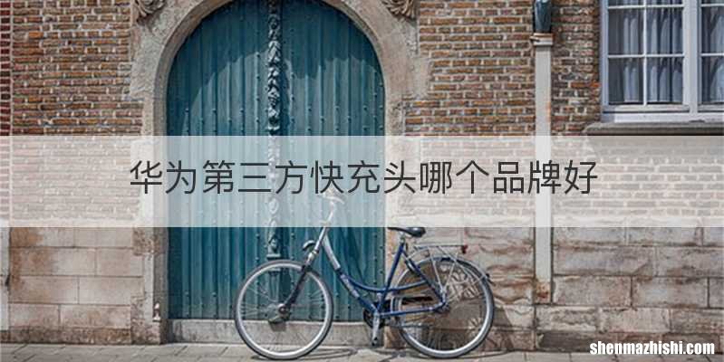华为第三方快充头哪个品牌好