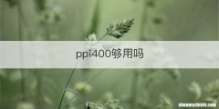 ppi400够用吗