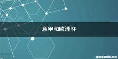意甲和欧洲杯
