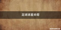 足球球星帅哥