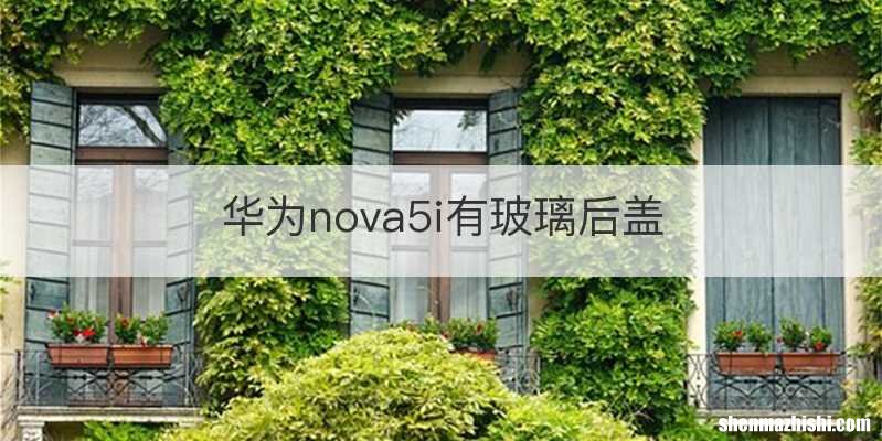 华为nova5i有玻璃后盖