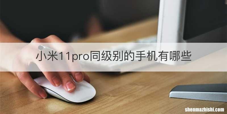 小米11pro同级别的手机有哪些