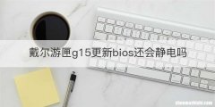 戴尔游匣g15更新bios还会静电吗