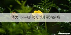 华为note4系统可以升级鸿蒙吗