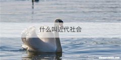 什么叫近代社会