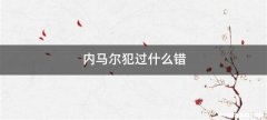 内马尔犯过什么错