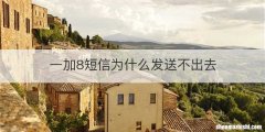 一加8短信为什么发送不出去