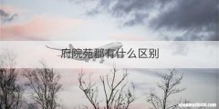 府院苑郡有什么区别