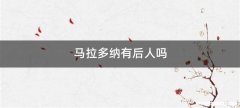 马拉多纳有后人吗