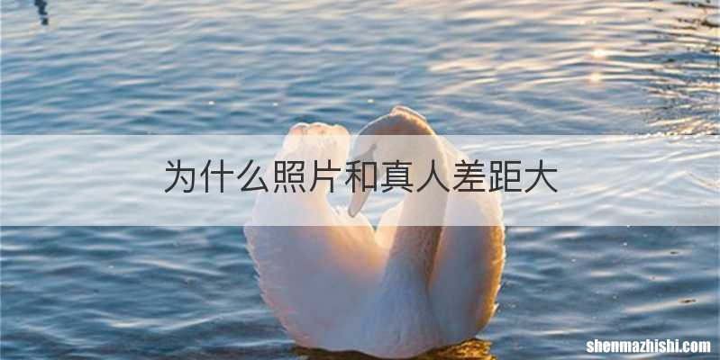 为什么照片和真人差距大