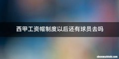 西甲工资帽制度以后还有球员去吗