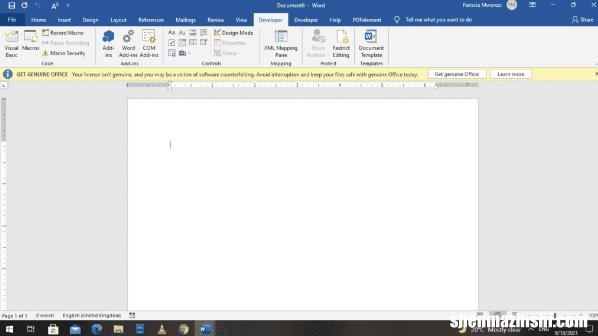 如何在Microsoft Word文档中插入框架