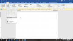如何在Microsoft Word中将页面分为四个部分