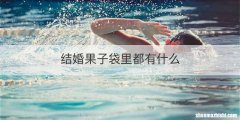 结婚果子袋里都有什么