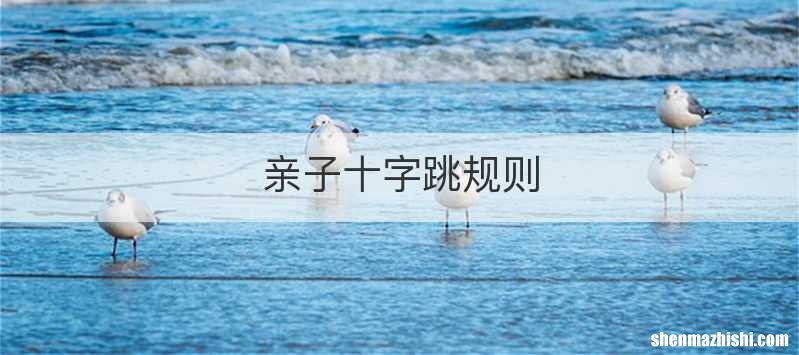 亲子十字跳规则