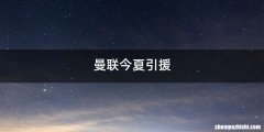 曼联今夏引援