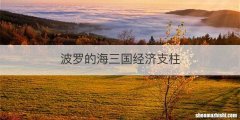 波罗的海三国经济支柱