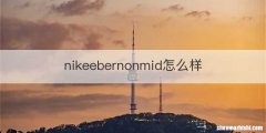 nikeebernonmid怎么样