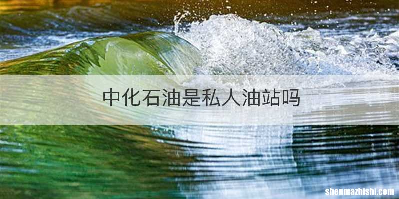 中化石油是私人油站吗