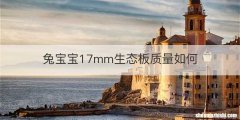 兔宝宝17mm生态板质量如何