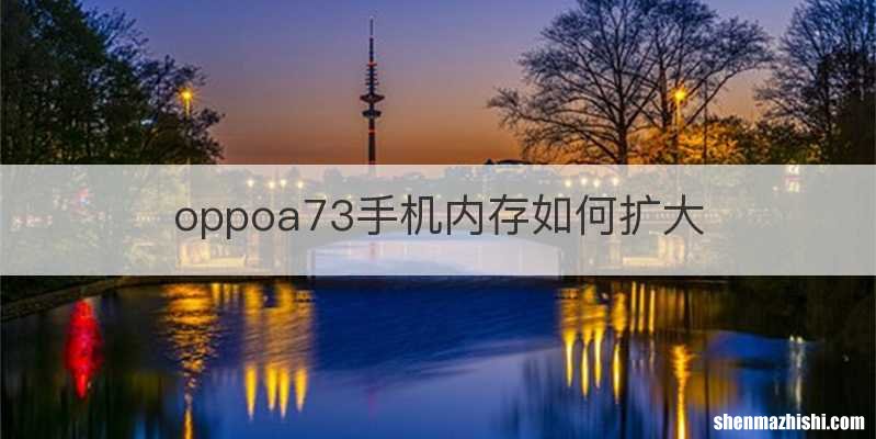 oppoa73手机内存如何扩大