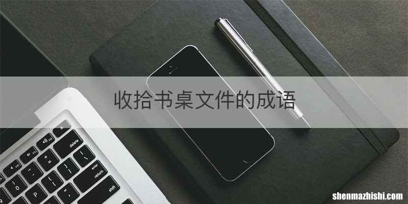 收拾书桌文件的成语